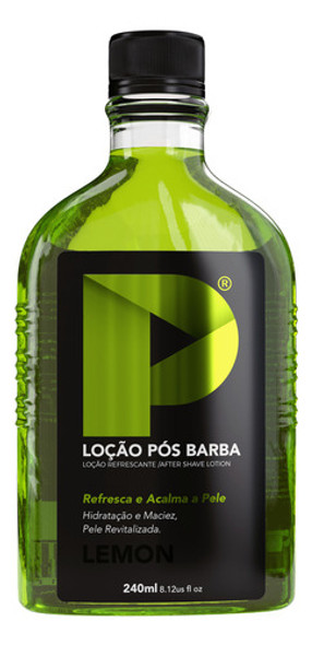 Loção Pós Barba Play Barber 240ml Capim Limão E Menta 8 Unid 1