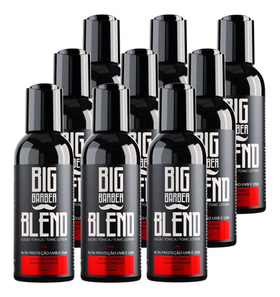 Tônico Capilar Blend Big Barber 120ml Engrossa Barba 9 Unids 0
