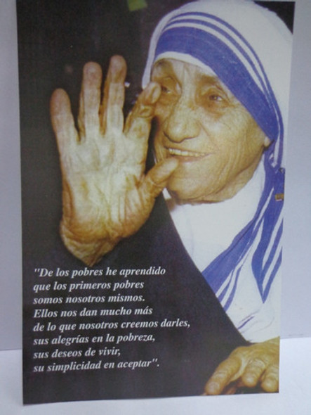3 Tarjetas De La Madre Teresa De Calcuta 1
