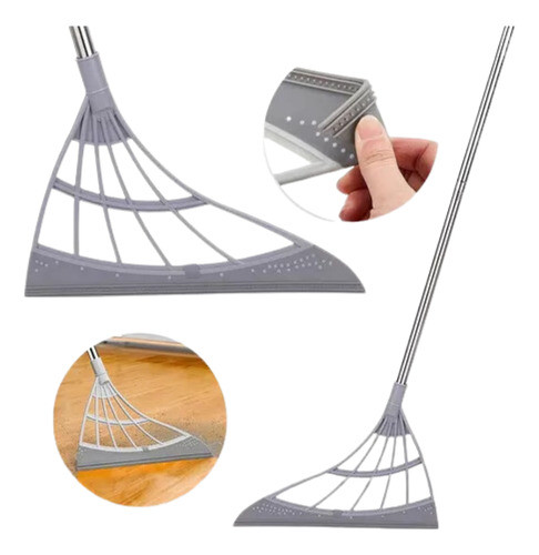 Rodo Mágico Multiuso Limpa Tudo Com Base Silicone Plásutil 0