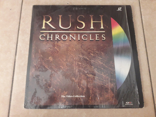 Rush - Chronicles The Video Collection - Laser Disc Kktus 0