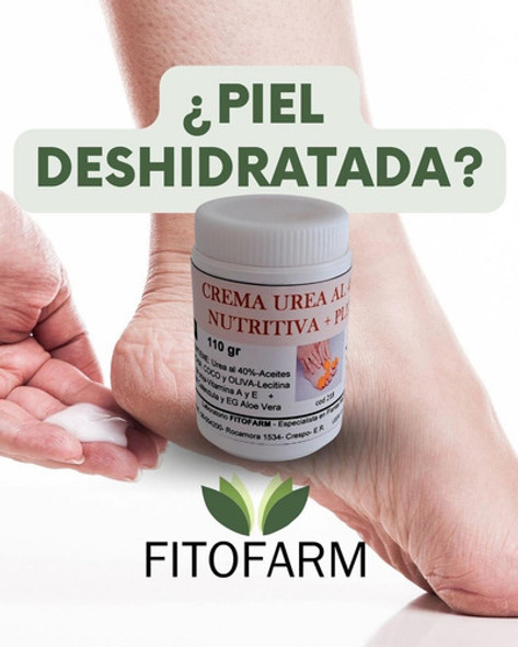 Crema Urea Al 40% Nutritiva + Plus 1