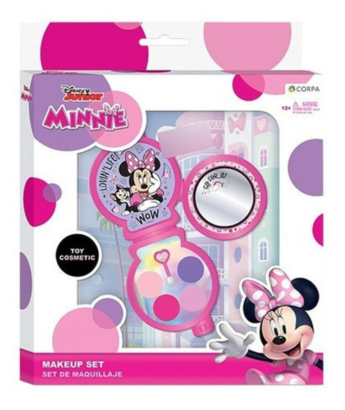 Set De Maquillaje Pupa Redonda Triple Minnie Disney Junior 0
