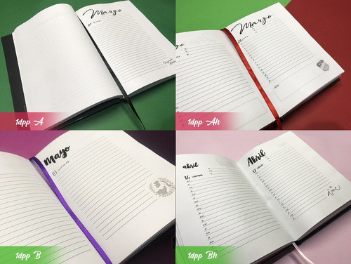Agenda A4 Personalizada 1 Día Por Página 1