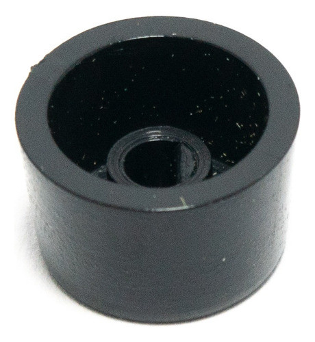 Perilla Potenciometro D16:h10 Eje 4mm 1/2 Caña Negra X1 1