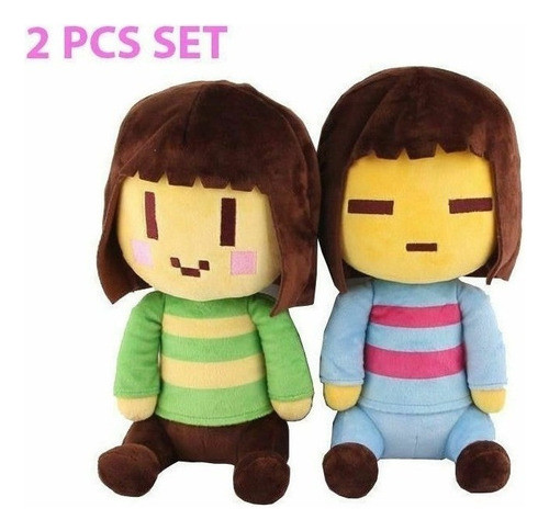 Bbb 2pcs Boneca De Pelúcia Frisk Chara Undertale Para 1