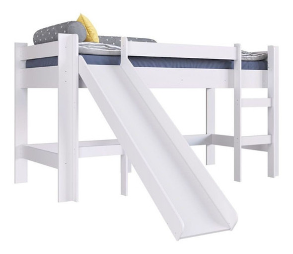 Cama Alta Con Tobogán 0