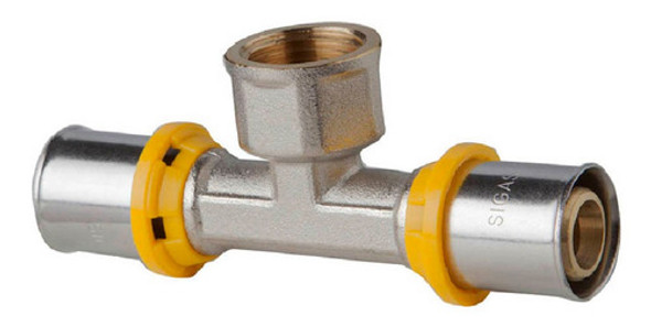 Te Rosca Central Femea Para Gas Pex 16mmx1/2¨ Sigas Flex 0