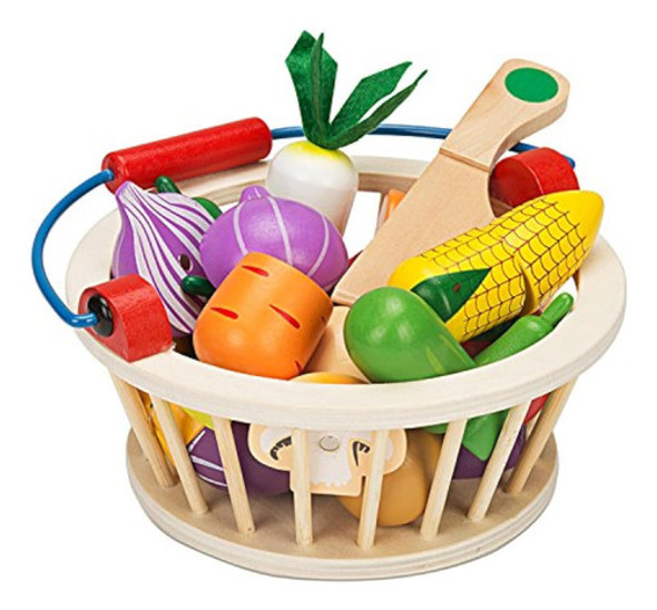 Victostar Magnético Juego De Cortar Frutas 0