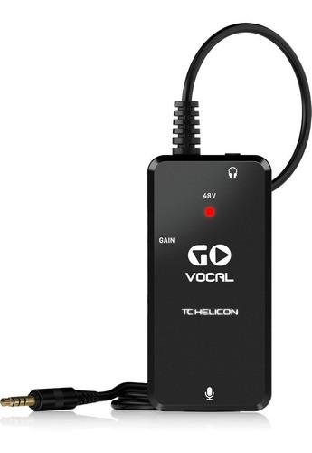 Preamplificador Tc Helicon Go Vocal Interfaz Android Ios 18c 0