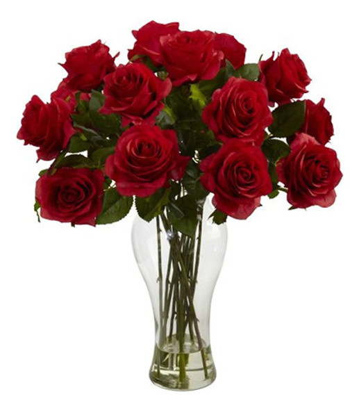 Rosas De Seda De Flor Casi Natural Floral 0