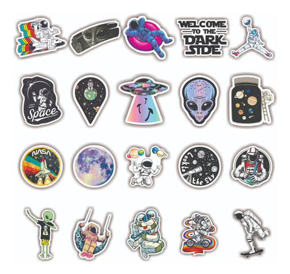 Stickers Vinilos 3m Premium Uv Termo Stanley Space Ovni 0