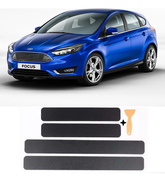 Accesorio Tuning Cubre Zócalos Carbono Ford Focus 2012 Kenny 1
