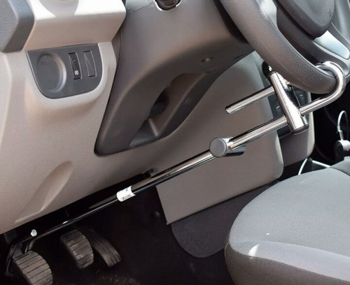 Trava Universal Antifurto Carro Pedal Volante para Meriva 0