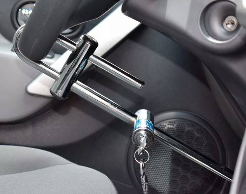 Trava Universal Antifurto Carro Pedal Volante para Meriva 1