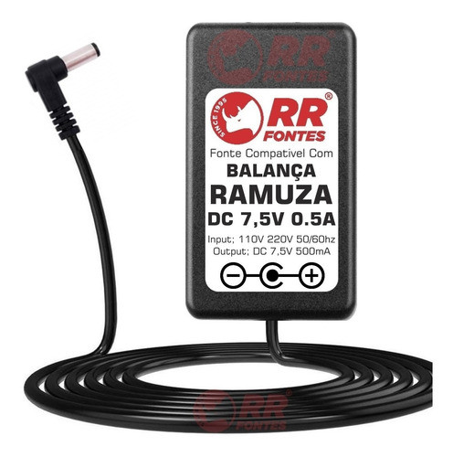 Fonte Carregador Ramuza Tomada Bivolt Para Balança Digital 0