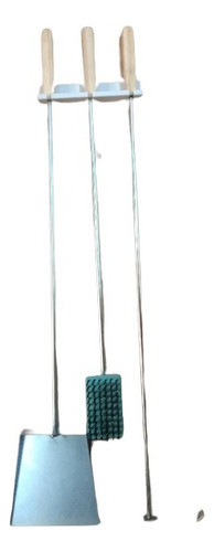 Pala-atizador-cepillo-set De 3 Accesorios (80cm) 0