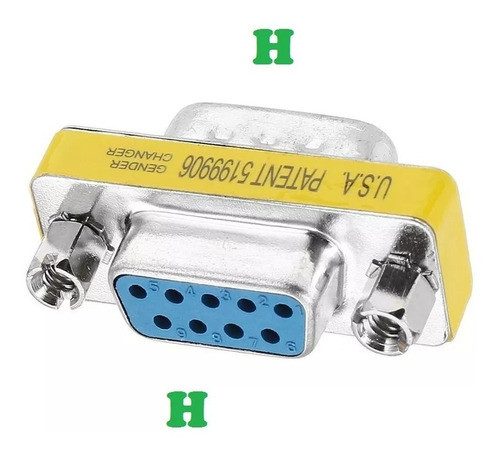 Adaptador Serial Db9 Hembra A Db9 Hembra Local Centro 0