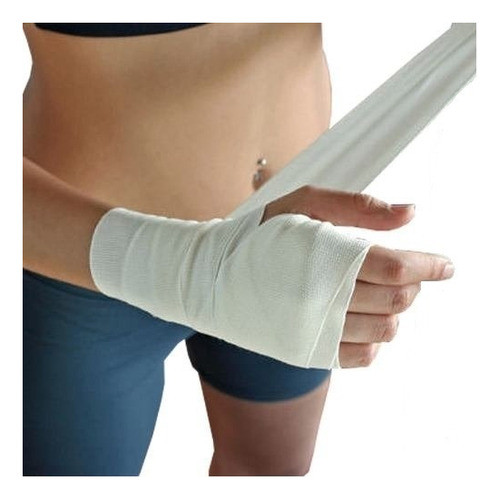 Venda Elastica Blanca Deportiva 10cm X 3mts Bander Green Env 0