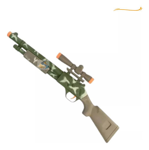 X01 Escopeta Mira Dardo Mola Pressão Rifle Carabina Arma Kid 1