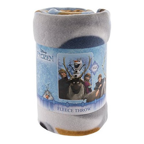 Disney Frozen Out En The Cold Fleece Throw Blanket 46 X 60 1