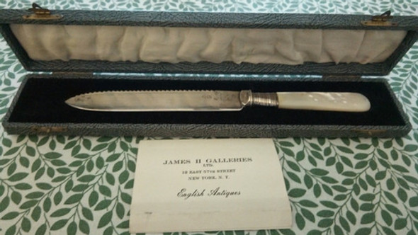 Antiguo Cuchillo De Mesa 0