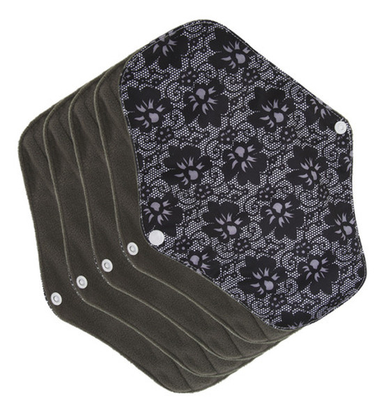 Calcinhas De Pano Laváveis, 5 Peças, Menstruais Femininas Re 0