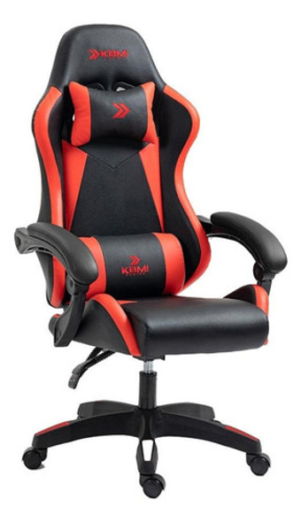 Cadeira Kbm Gaming Cg200 Pistão Classe3 Apoio Cabeça Red 0