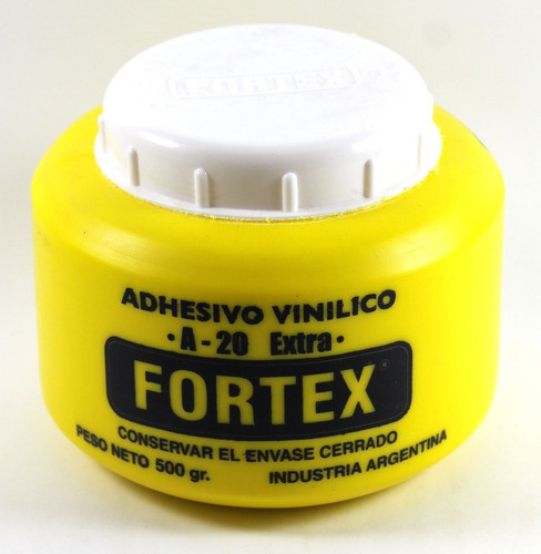 Cola Vinilica Fortex 500gr - Venecitas Mosaico Mosaiquismo 0