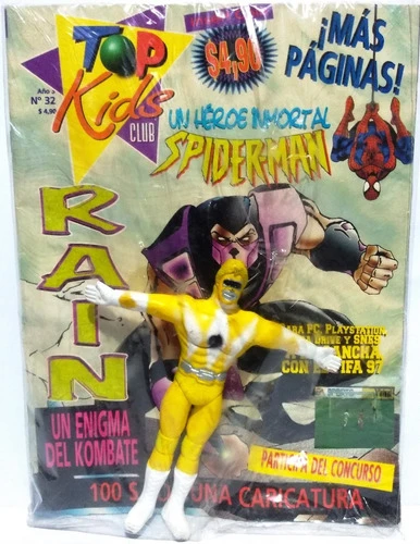 Top Kids Revista N°32 Rain Con Muñeco Power Ranger Jocsa 1