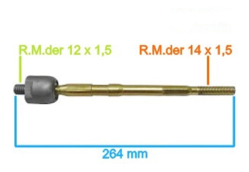 Precap O Axial De Dirección Chery Qq 10/15 0