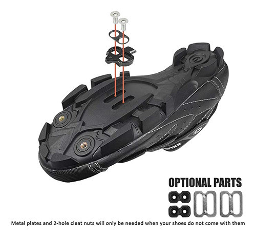 Bv, Clavijas Para Bicicleta, Para Shimano Spd, Spinning, Ci. 1