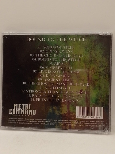 Stormwitch Bound To The Witch Cd Nuevo 1