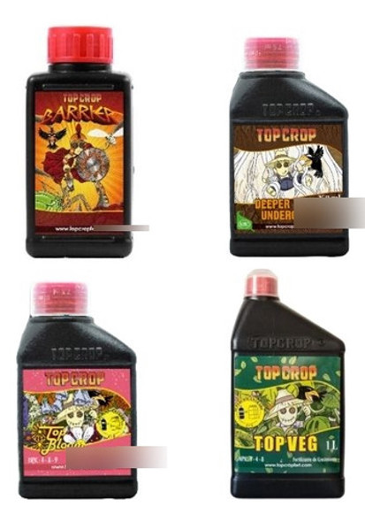 Combo Top Crop Barrier 100ml + Deeper + Bloom 250ml + Veg 1l 0