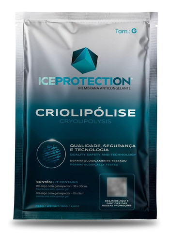 Mantas Para Criolipólise Iceprotection Cx 40 Unidades 0