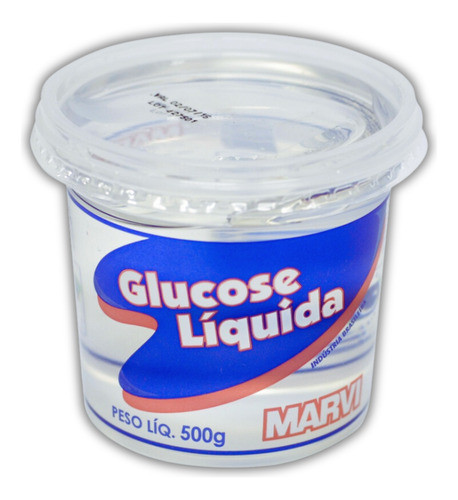 Glucose De Milho Líquida Marvi 500g Sorvetes Doces Massas 1