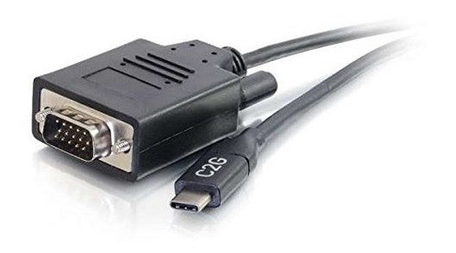 C2g 9 Ft Usbc A Vga Adaptador De Video Cable 0