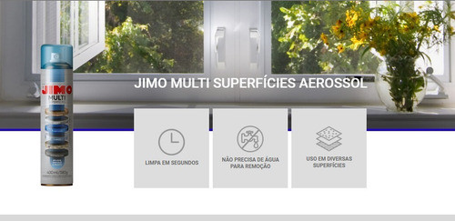 Limpa Tudo - Jimo Multi - Plástico - Madeira - Vidro 1