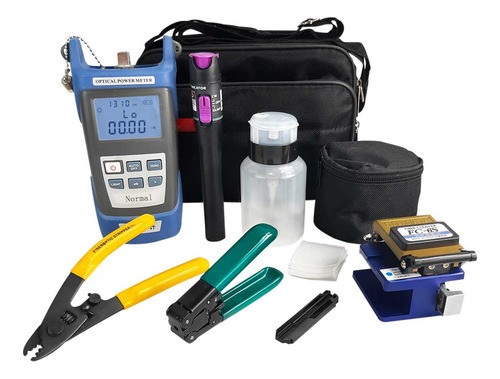 Maleta De Ferramentas Ftth Completa Conectores Fibra Óptica 0