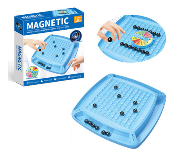 Jogo Xadrez Magnetico Imantado, 20 Contas Magnéticas 0