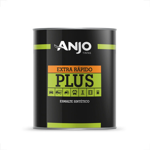 Tinta Esmalte Sintetico Automotivo Anjo 900ml Branco Geada 0
