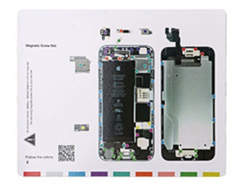 Alfombra Magnética Yaxun Compatible Con iPhone 6 0