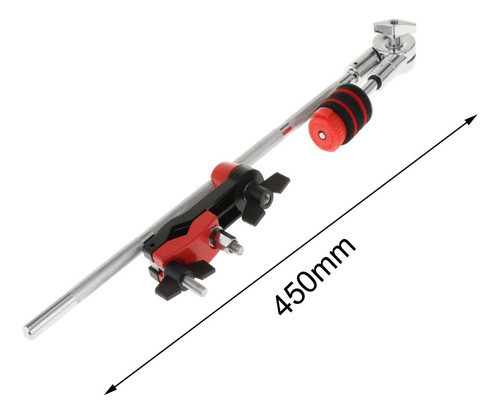 Grabber Címbalo Braço Extensão Suporte Metrônomo Peças 1