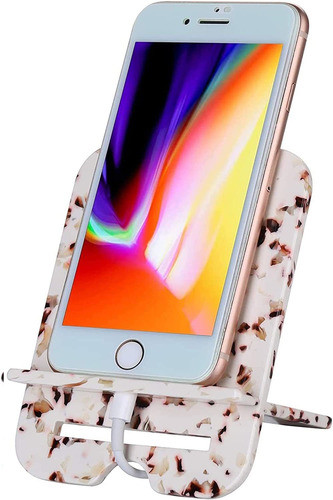 Soporte Para Telefono Celular - Marmol Blanco 0