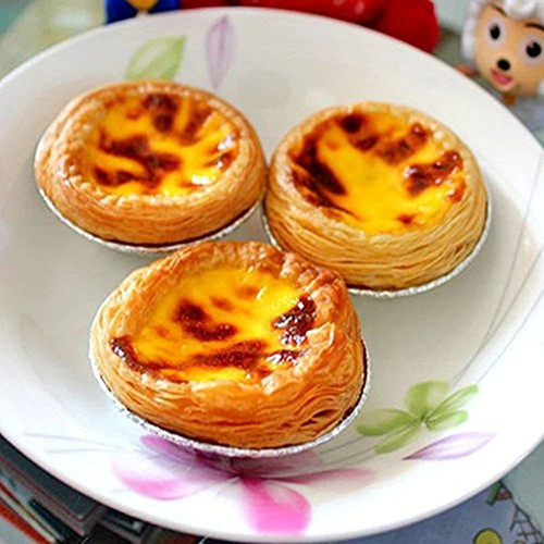 250 Unids Desechable Cocina Para Hornear Circular Huevo Tart 1