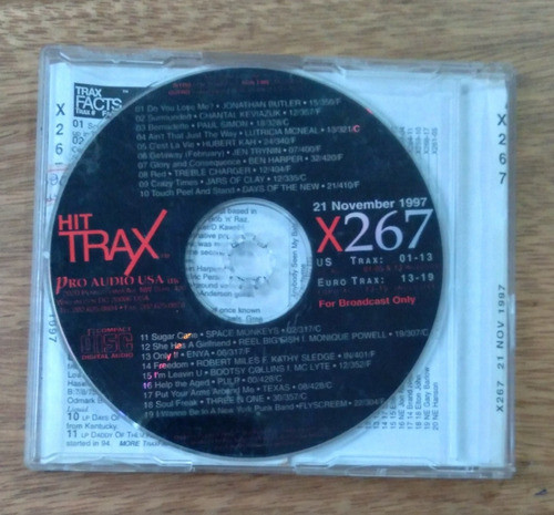 Cd Promo Para Rádio Hit Trax X267 1997 Novembro / Paul Simon 0
