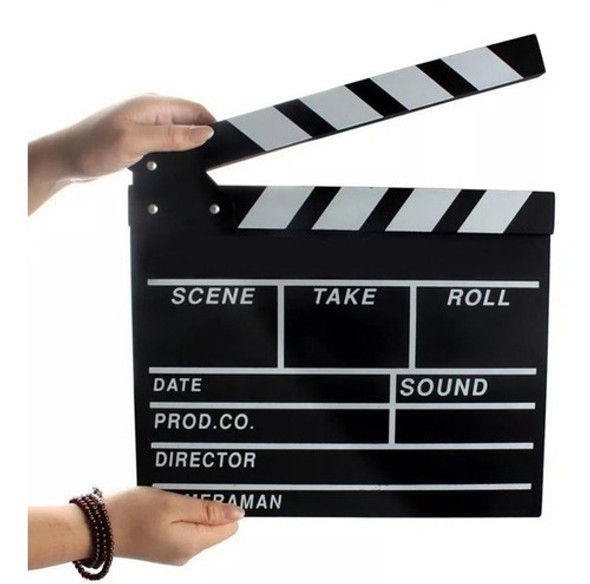 Claqueta Director Pizarra Cine Pelicula Rodaje Escena Negra Ohmyshop 0