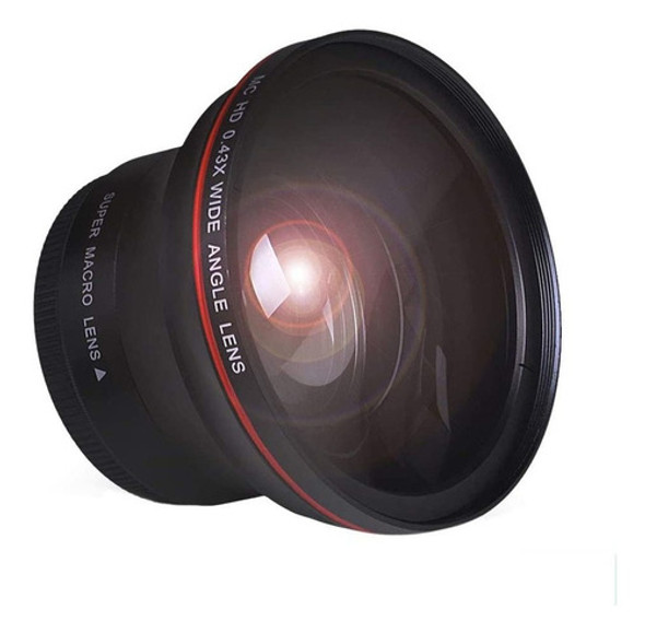 Lente Hd Tectra 52mm 0.43x Para Camaras Nikon Dslr 0