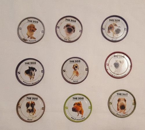 Tazos - Colección The Dog X 9 0