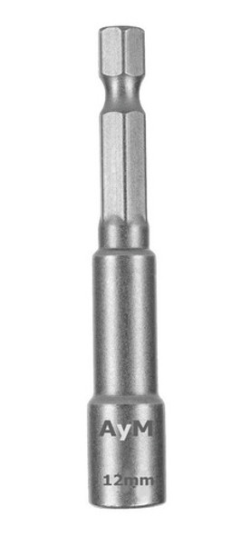 Punta Dado Hexagonal Magnético 12mm Para Atornillador - Aym 0